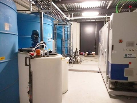 Zero discharge of waste water at Corradi, PCA